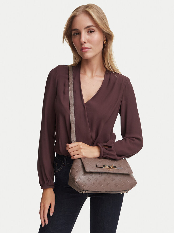 Guess Handtasche Guess Carmella HWPD22 25200 Dunkelbeige