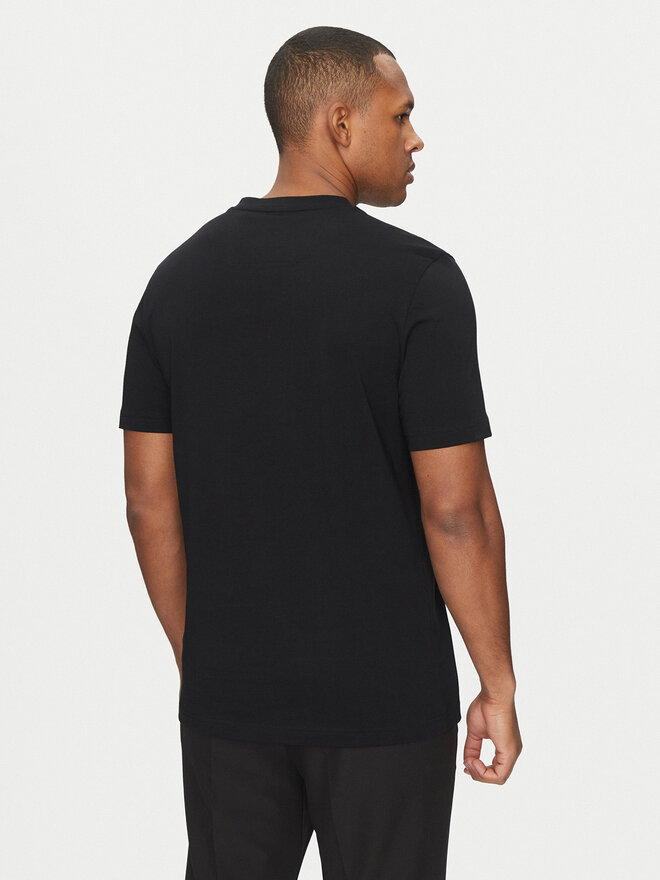 BOSS BOSS Camiseta Tape Logo 50530990 Negro Regular Fit