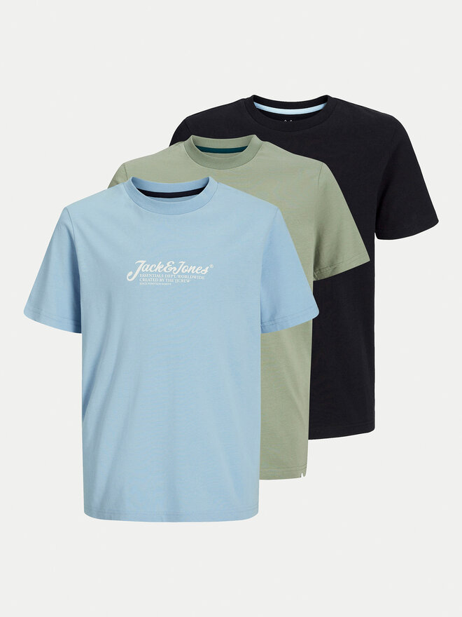 Jack&Jones Junior Jack&Jones Junior 3 db póló Beau 12278387 Színes Regular Fit