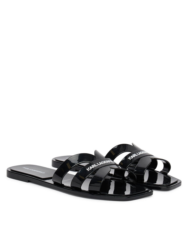 KARL LAGERFELD Pantoletten KARL LAGERFELD Jelly IV KL80025S Schwarz