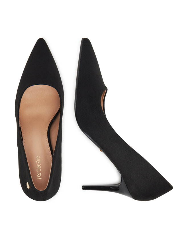 DeeZee Pantofi cu toc subțire DeeZee EZ-23-1B Negru