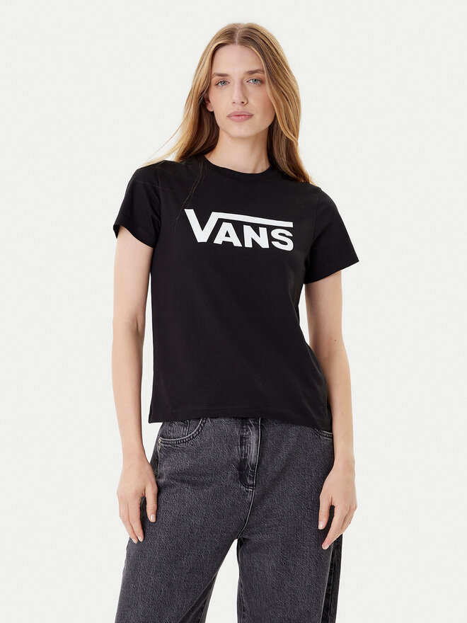 Vans Vans T-Shirt Flying V Crew Tee VN0A3UP4 Μαύρο Regular Fit