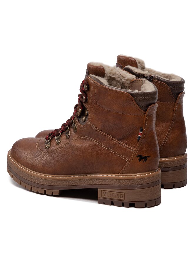 Mustang Schnürstiefeletten Mustang 1408-603-301 Braun