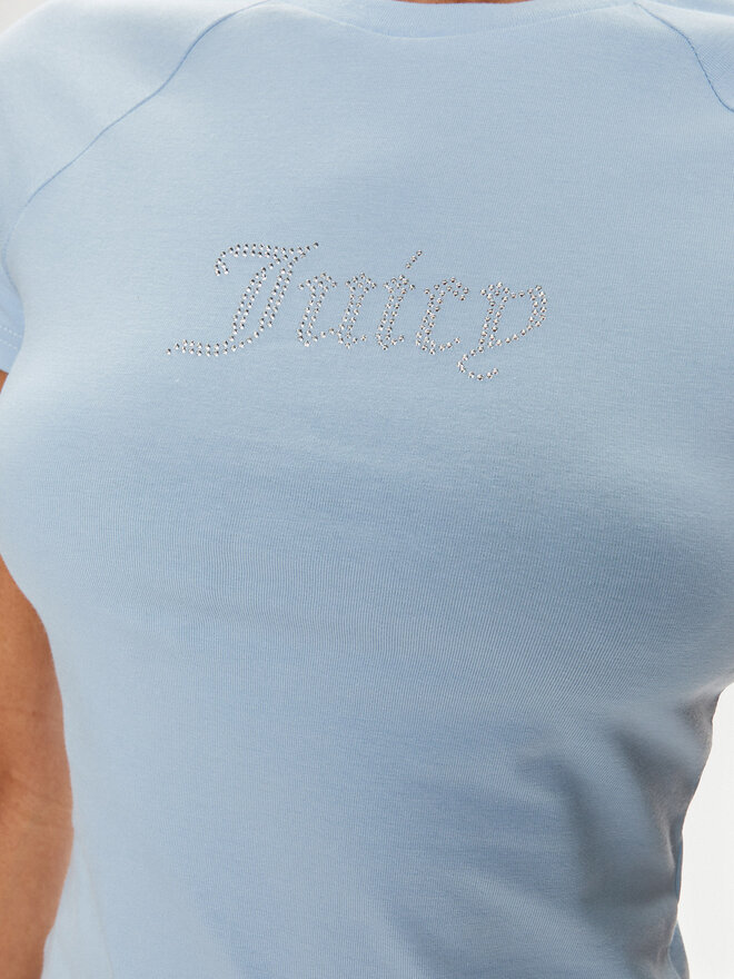 Juicy Couture Juicy Couture T-Shirt JCMCT223257 Himmelblau Slim Fit