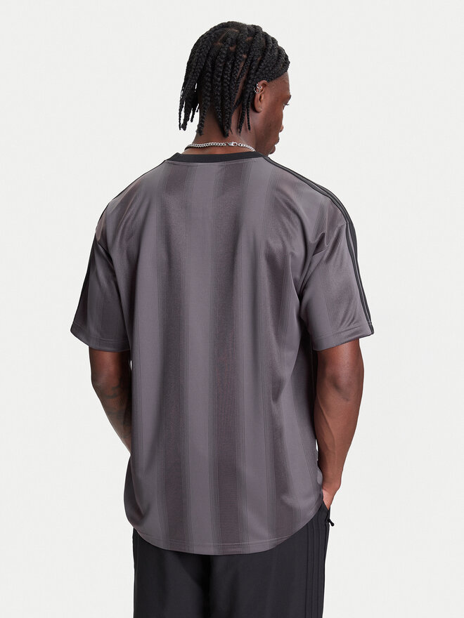 adidas adidas Camiseta adicolor Jacquard JW5880 Gris Loose Fit