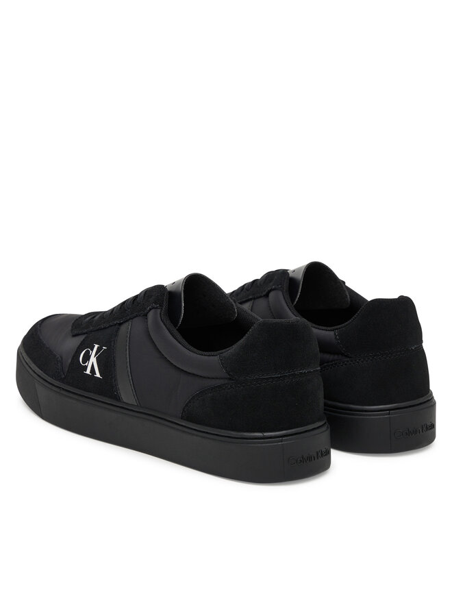 Calvin Klein Sneakers Calvin Klein Classic Cups Lace Mix Emb Tongue YM0YM01395 Schwarz
