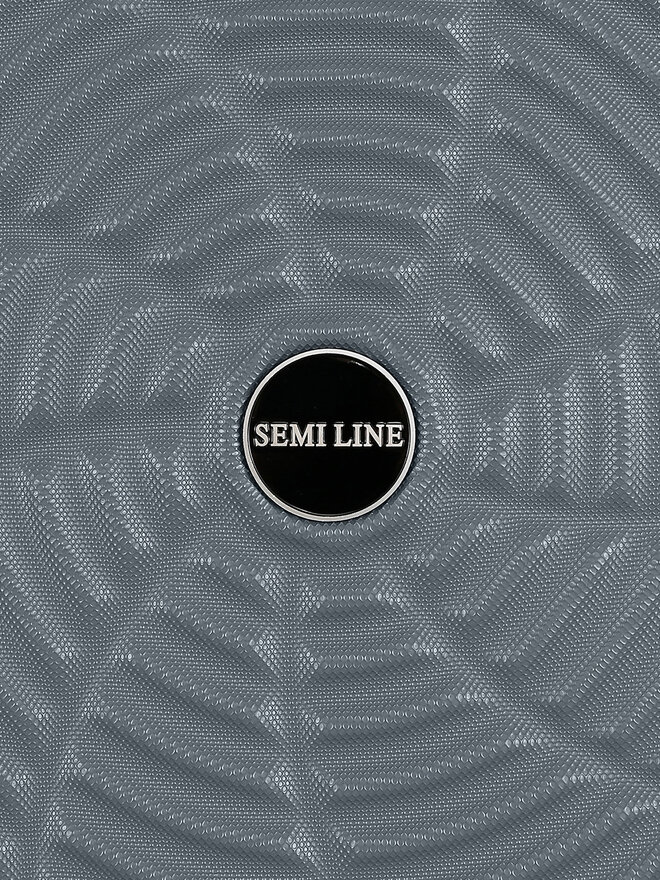 Semi Line Valiză medie Semi Line T5924-2 Negru