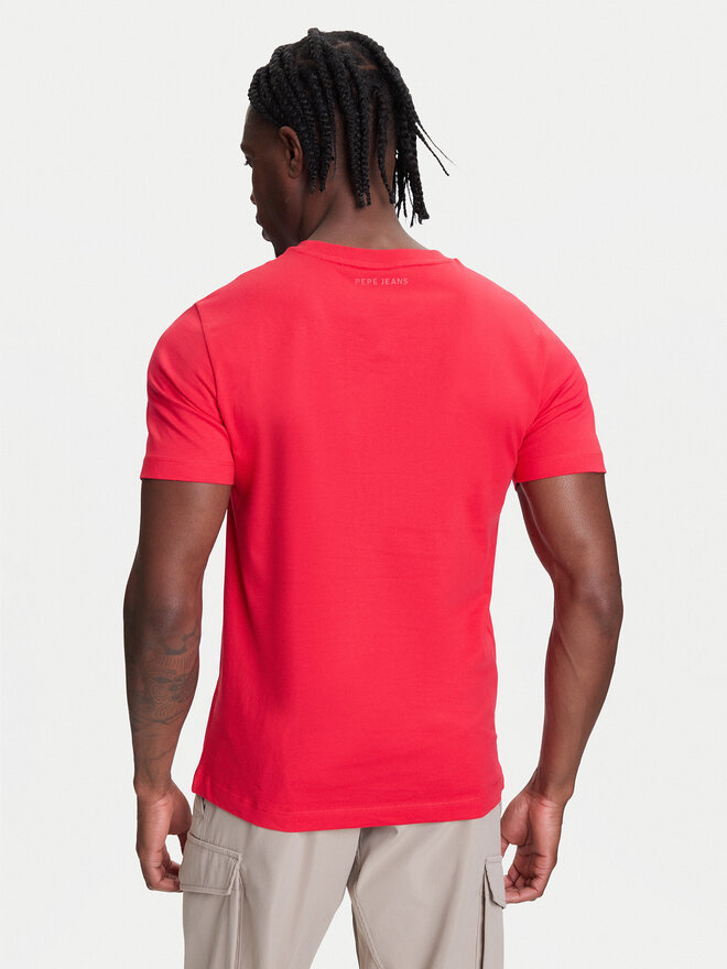 Pepe Jeans Pepe Jeans T-Shirt Red Bull Racing Logo RM500016 Κόκκινο Regular Fit