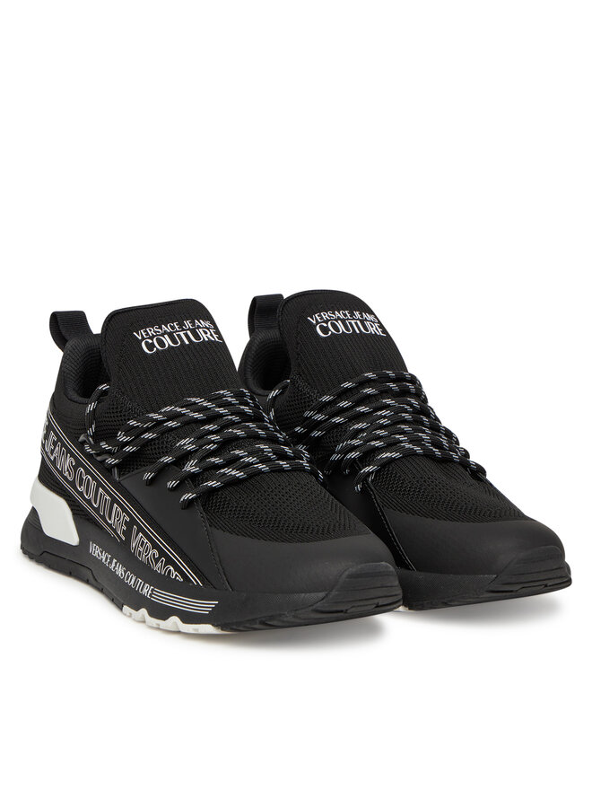Versace Jeans Couture Sneakersy Versace Jeans Couture 78YA3SA3 Černá
