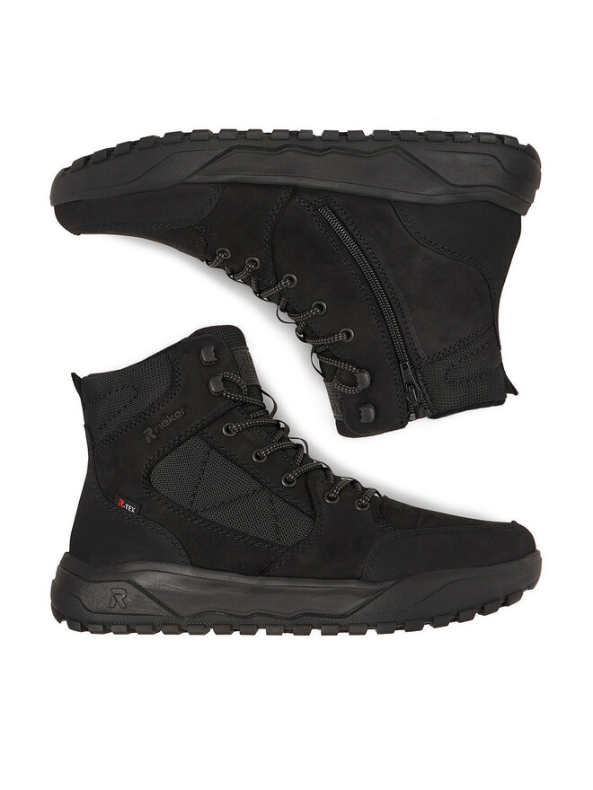 Rieker Schnürschuhe Rieker CEO-U1510-00 Schwarz