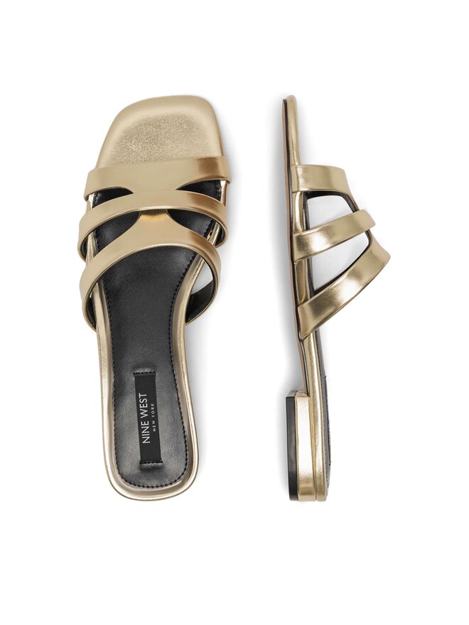 Nine West Pantoletten Nine West 123AL1207-1 Goldfarben