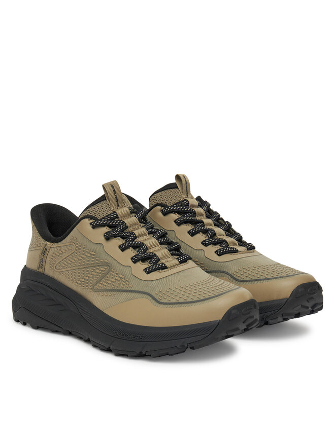 Skechers Trekkingi Skechers Switch Back-Mist 237685/TPBK Brązowy