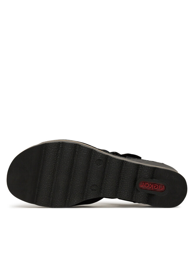 Rieker Sandalen Rieker 67463-00 Schwarz