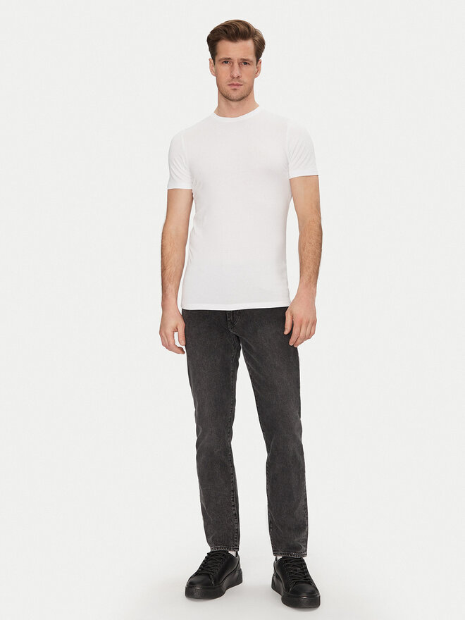 Resteröds Resteröds 2er-Set T-Shirts 27040 2 Weiß Slim Fit