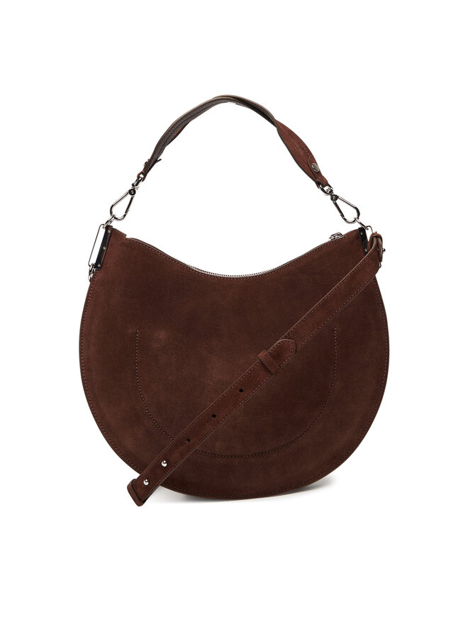 Coccinelle Сумка Coccinelle QKG Coccinellesunup Suede E1 QKG 13 02 01 Коричневий