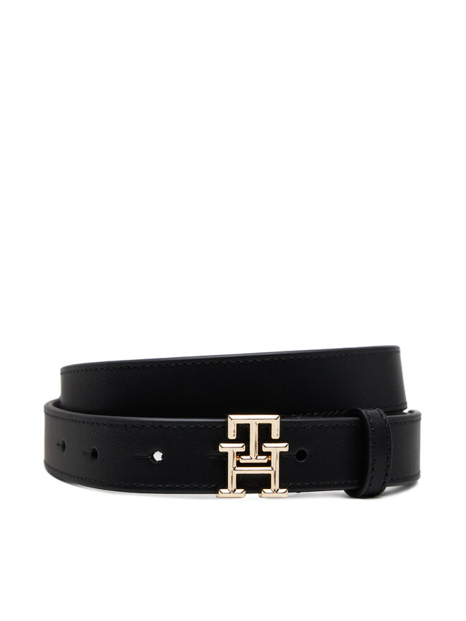 Tommy Hilfiger Ζώνη Γυναικεία Tommy Hilfiger Th Logo 2.5 AW0AW17248 Μαύρο