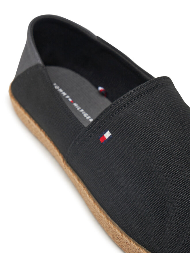 Tommy Hilfiger Espadryle Tommy Hilfiger FM0FM05353 Czarny