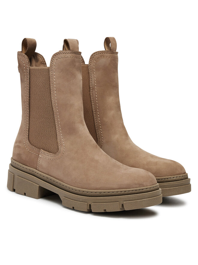 Tamaris Μποτάκια με λάστιχο Tamaris 1-25901-41 Καφέ