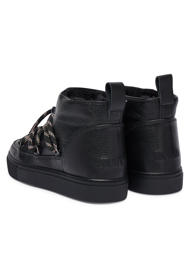 Inuikii Schneeschuhe Inuikii Full Leather Gloss 1001.001.0371 Schwarz