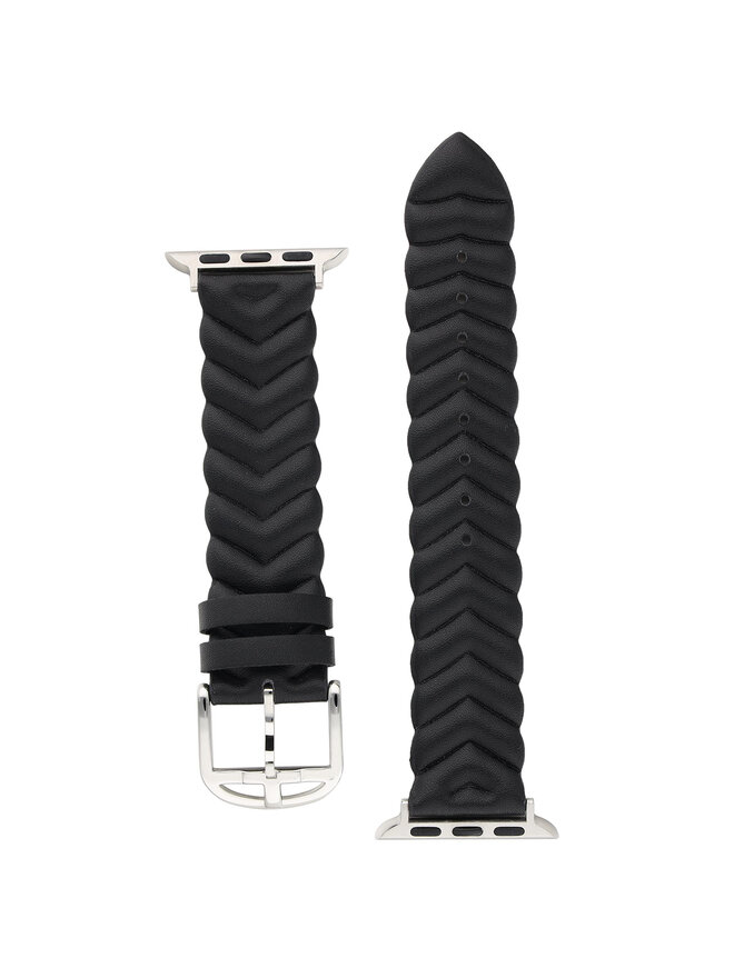 Ted Baker Ersatzarmband für Apple Watch Ted Baker BKS38F110 Schwarz