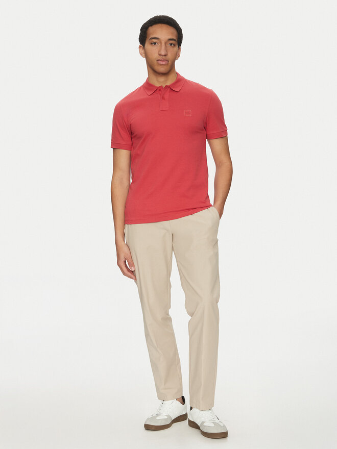 BOSS BOSS Polo Passenger 50507803 Rojo Slim Fit