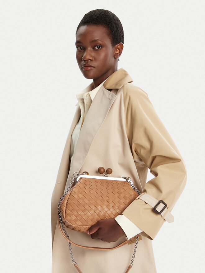 Weekend Max Mara Ročna torba Weekend Max Mara Pancia 2525516154650 Rjava