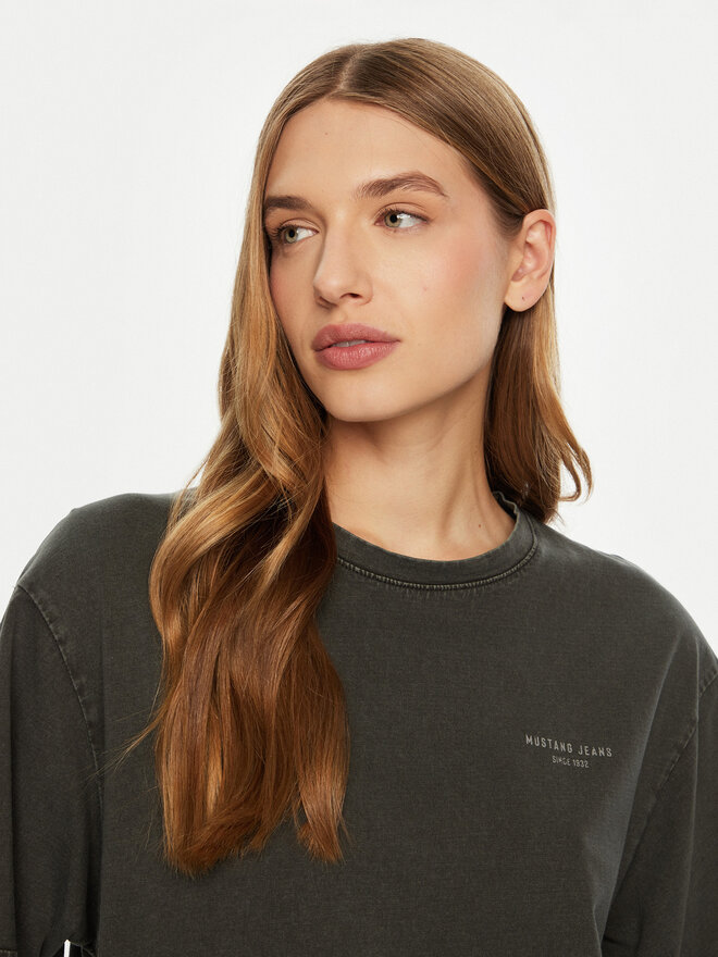 Mustang Mustang Camiseta Welby 1015943 Gris Oversize