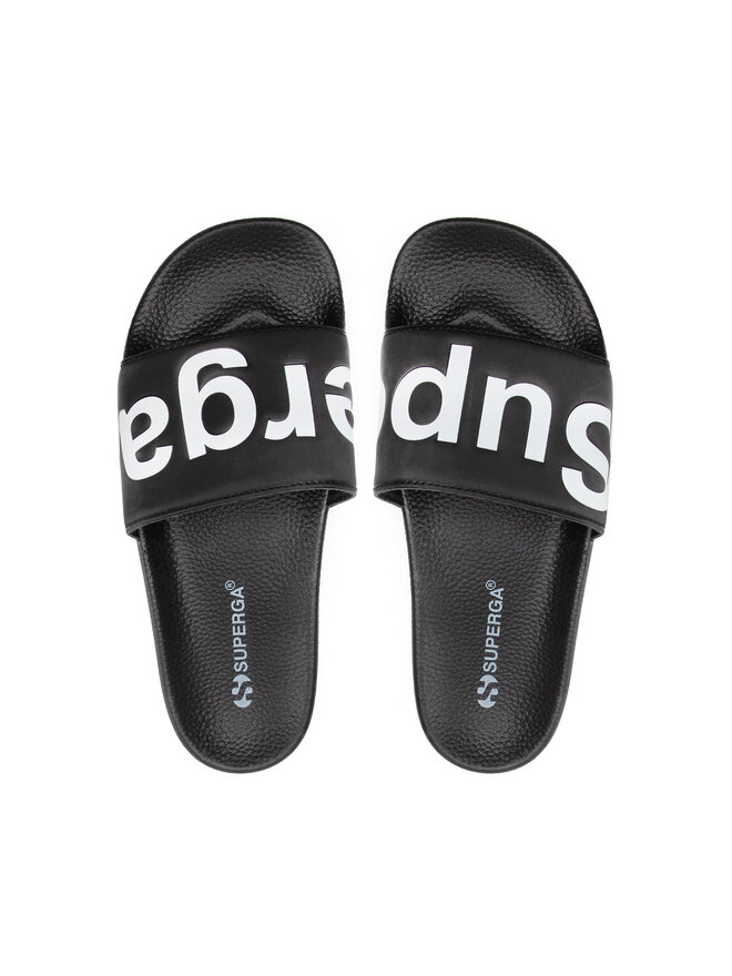 Superga Papucs Superga 1908 Slides Polysoft Fekete