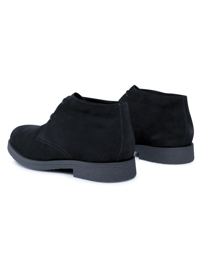 Geox Šnurovacia obuv Geox U Claudio A U0458A 00022 C4002 Tmavomodrá