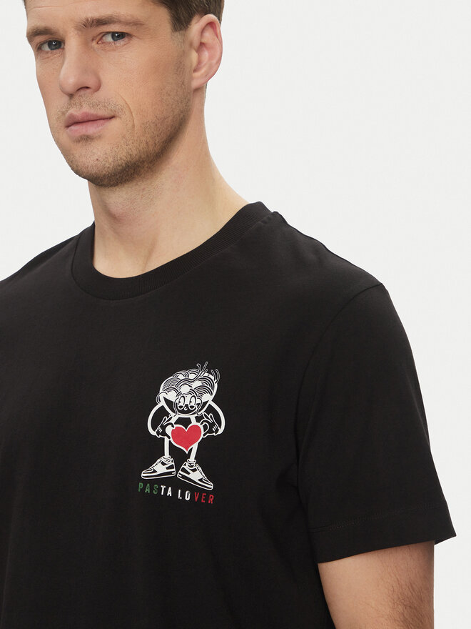 JOOP! Jeans JOOP! Jeans T-Shirt 15 JJJ-23Alonzo 30045691 Μαύρο Modern Fit