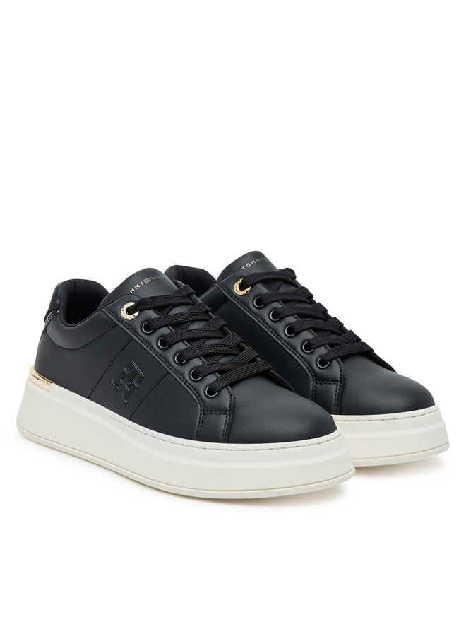 Tommy Hilfiger Sneakers Tommy Hilfiger Low Cut Lace-Up T3A9-33985-1355 Schwarz