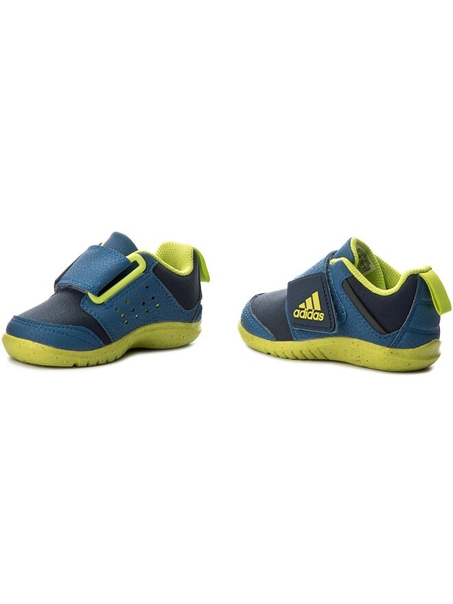 Hallenschuhe adidas FortaPlay Ac I S81107 Dunkelblau eschuhe