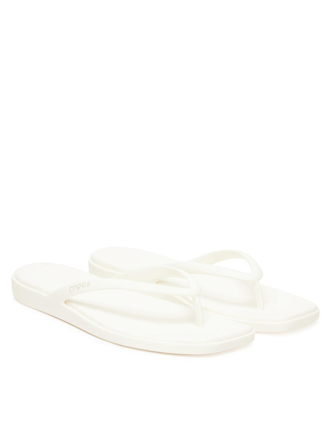 Crocs Zehentrenner Crocs Miami Flip 211435 Écru