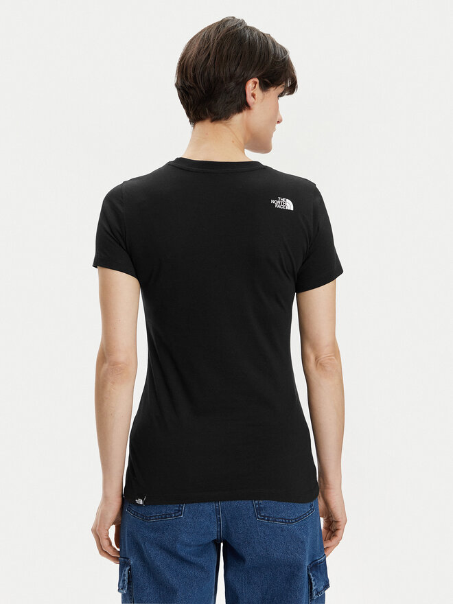 The North Face The North Face T-Shirt Simple Dome NF0A87NH Μαύρο Regular Fit