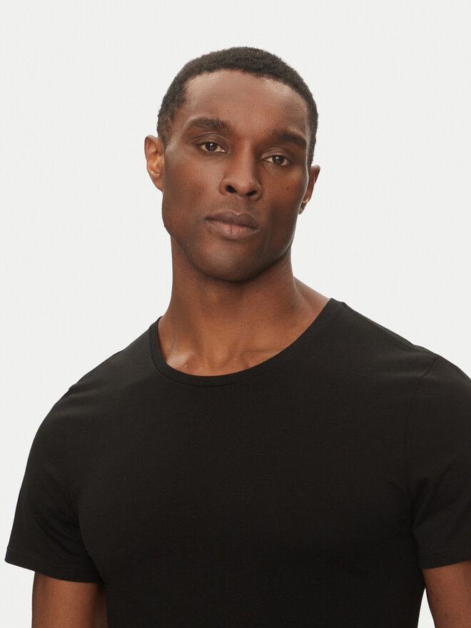 Lacoste Lacoste 3 db póló TH9007 Fekete Slim Fit