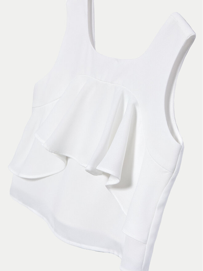 Abel & Lula Abel & Lula Τοπ 5150 Λευκό Regular Fit