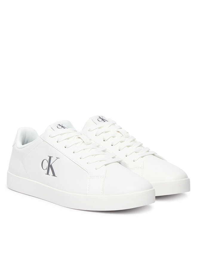 Calvin Klein Sneakers Calvin Klein 3 Cupsole Derby Pu Tmb HM0HM02331 Weiß