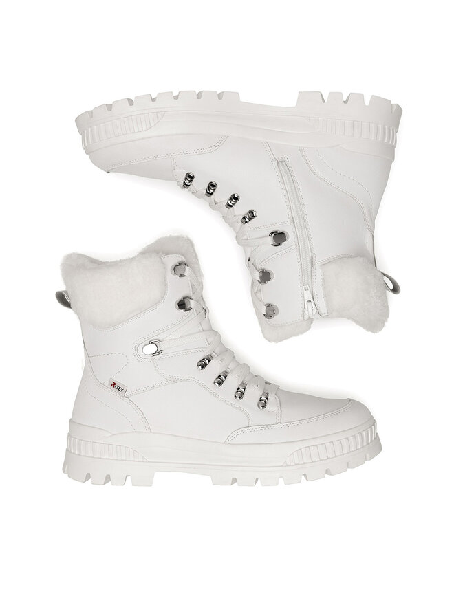 Rieker Revolution Lifestyle Botki Rieker Revolution Lifestyle W2174-80 Biały