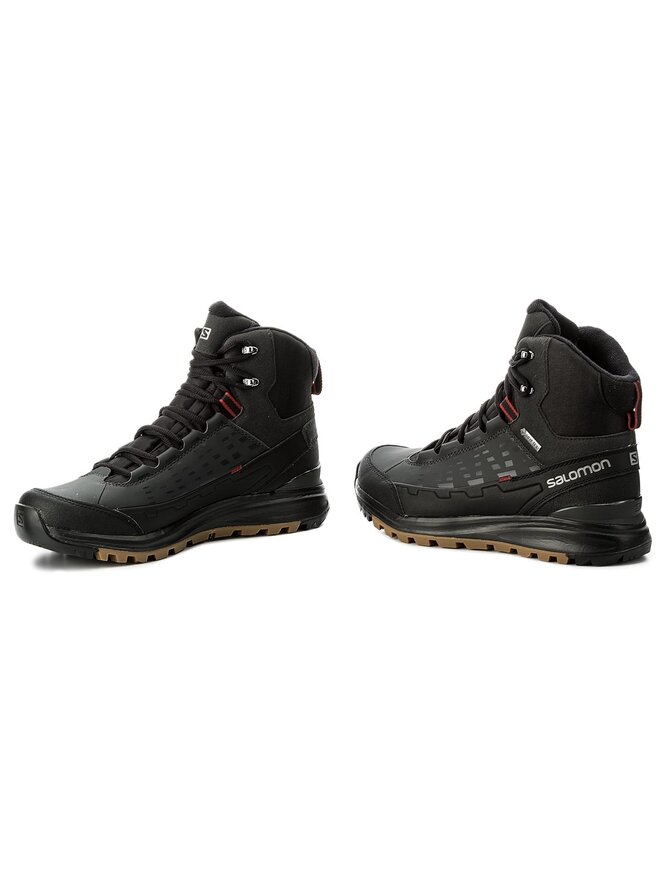 Trekkingschuhe Salomon Kaipo Mid Gtx GORE TEX 372812 28 V0 Schwarz eschuhe