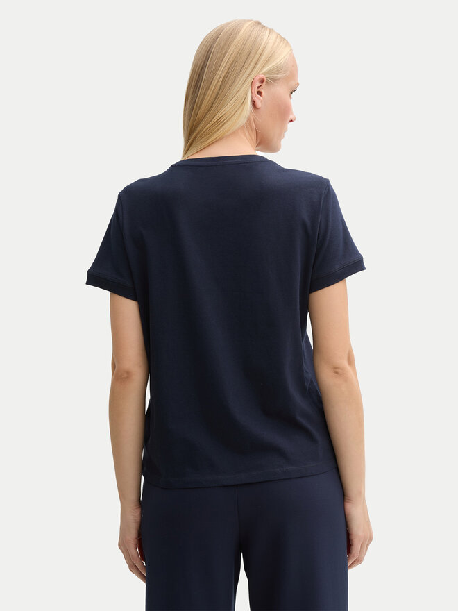Tom Tailor Tom Tailor Póló 1045543 Sötétkék Regular Fit
