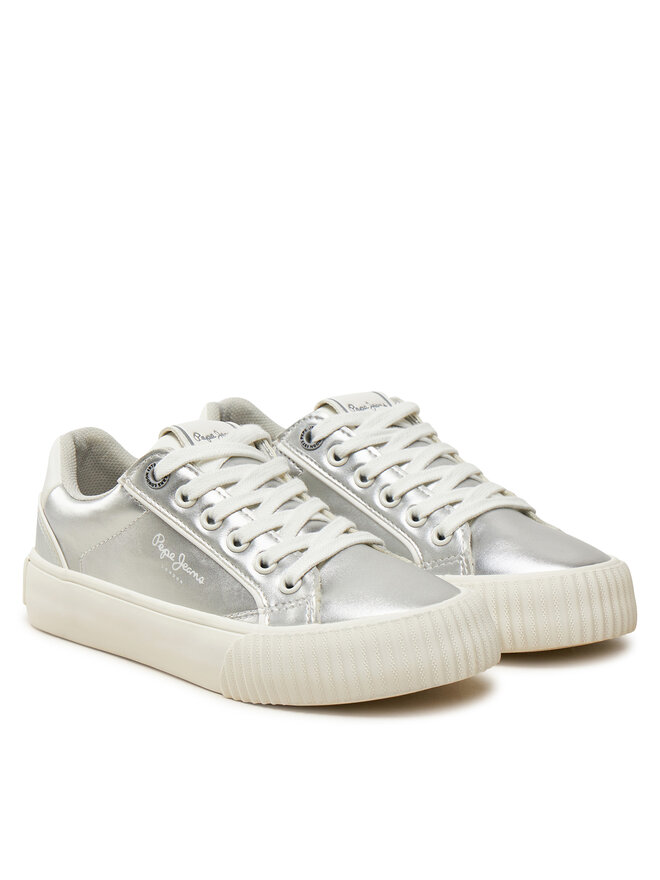 Pepe Jeans Snīkeri Pepe Jeans PGS30611 Sudraba