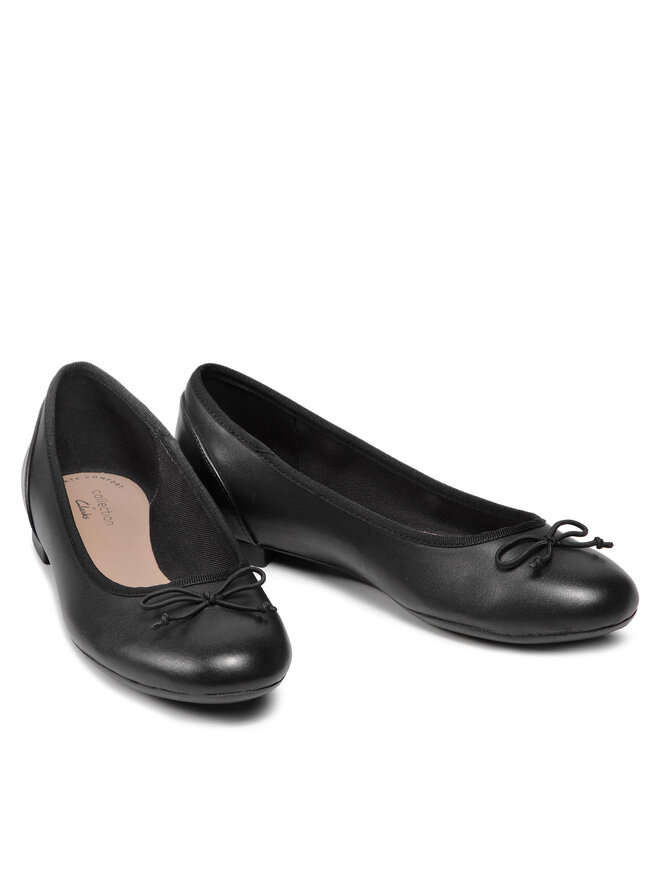 Clarks Balerina Clarks Couture Bloom 261154854 Fekete