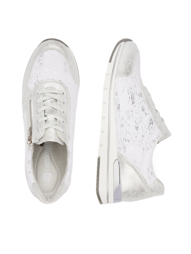 Remonte Sneakersy Remonte R6700-91 Srebrny