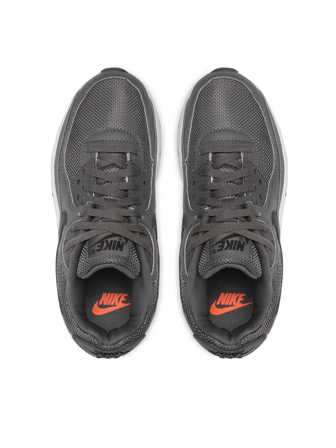 Nike air max 90 iron grey/total orange/black clearance