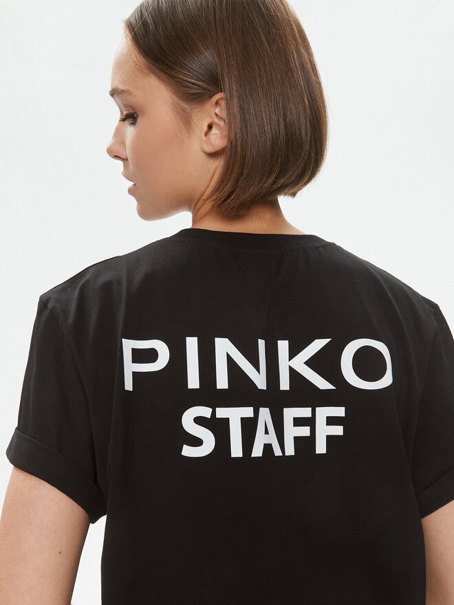 PINKO PINKO Camiseta 102346 A1CY Negro Regular Fit