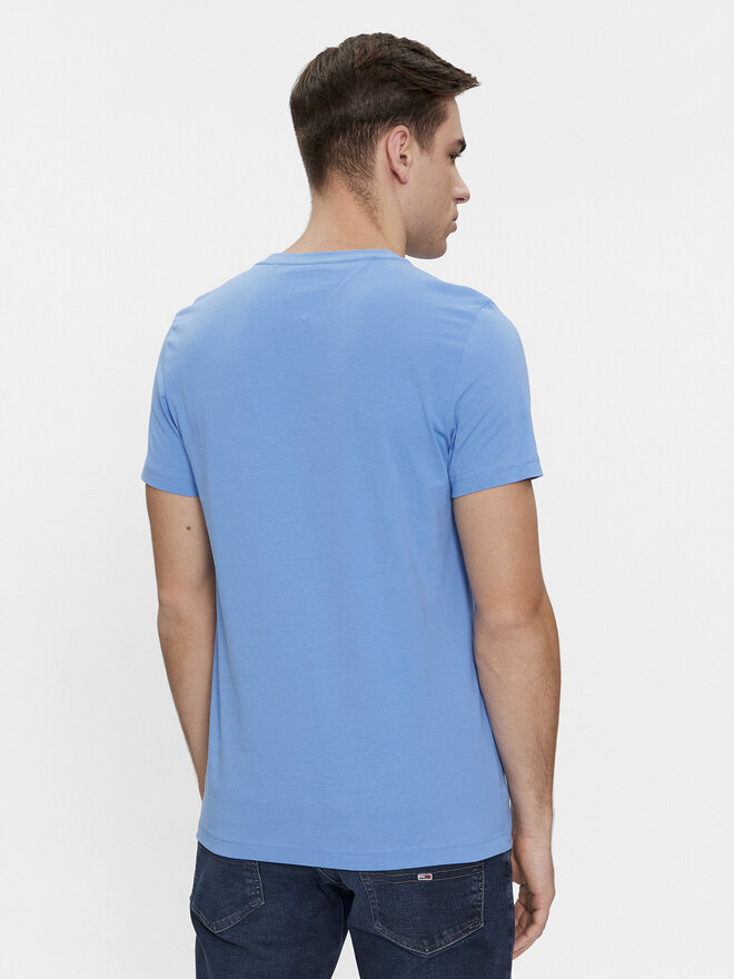 Tommy Hilfiger Tommy Hilfiger Camiseta Logo MW0MW11797 Azul Regular Fit