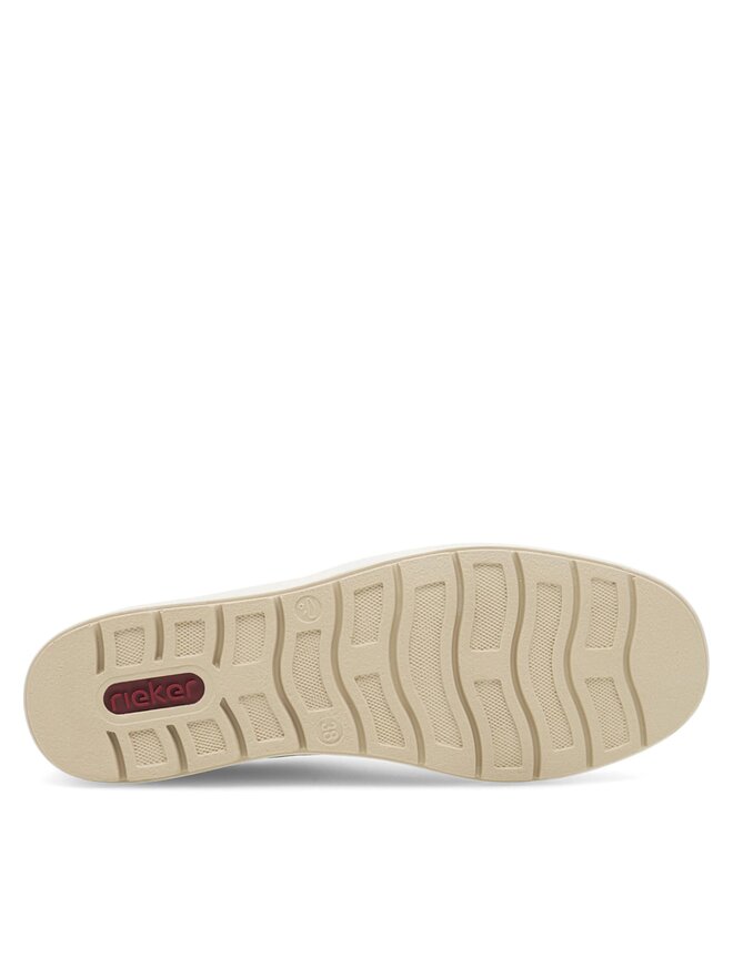 Rieker Sneakersy Rieker L4821-60 Écru