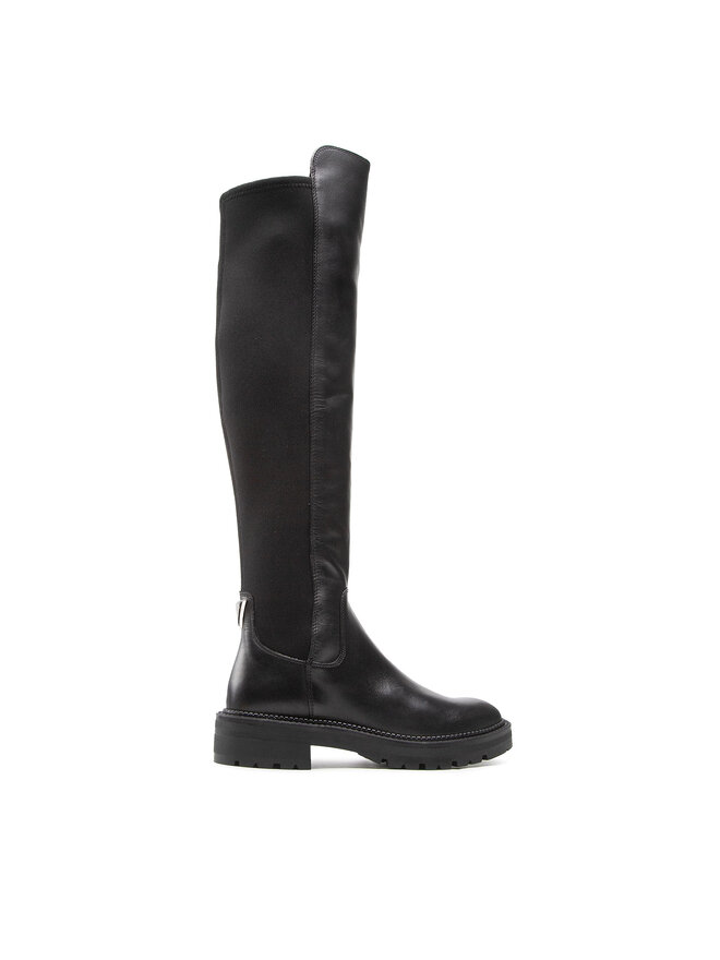 Stivali sopra il ginocchio Guess Carmen FL8CAR LEA11 Nero escarpe