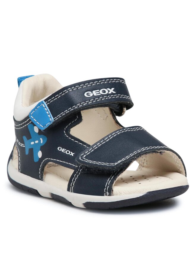 Geox Сандали Geox B Sandal Tapuz Boy B150XB000BCC0693 Тъмносин