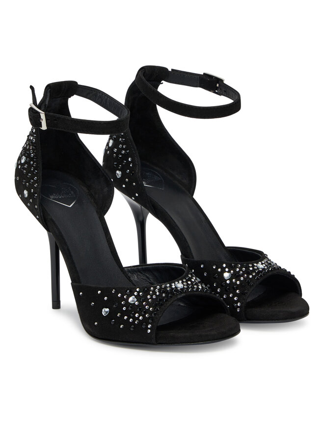 LOVE MOSCHINO Sandale LOVE MOSCHINO JA16119G0MJA0000 Negru